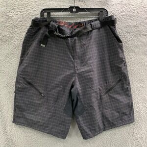 ZOIC Shorts Mens 3XL Black Cargo Stretch Gray